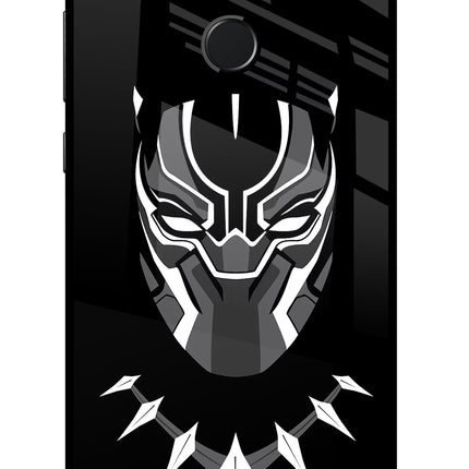 Black Panther Honor 9N Glass Case Back Cover by Casekaro