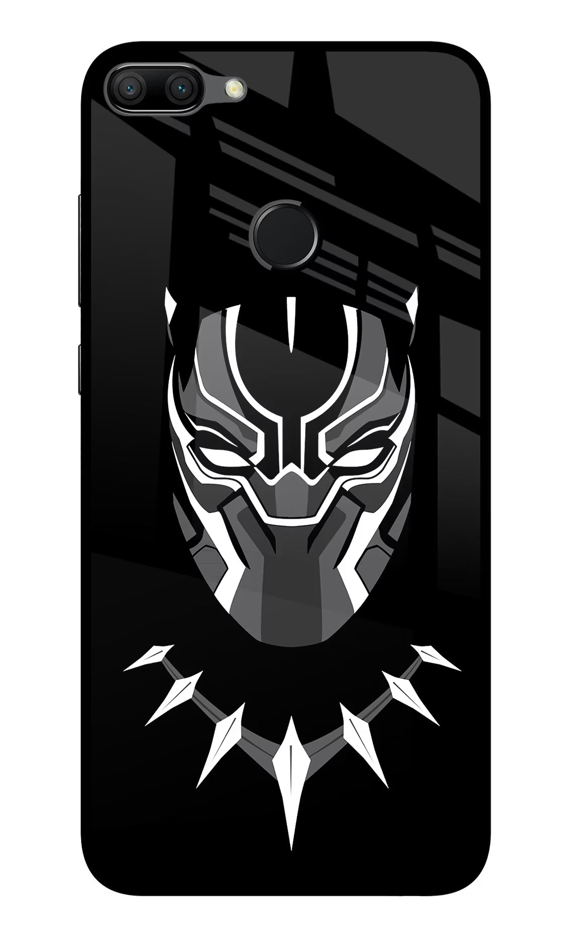 Black Panther Honor 9N Glass Case Back Cover by Casekaro