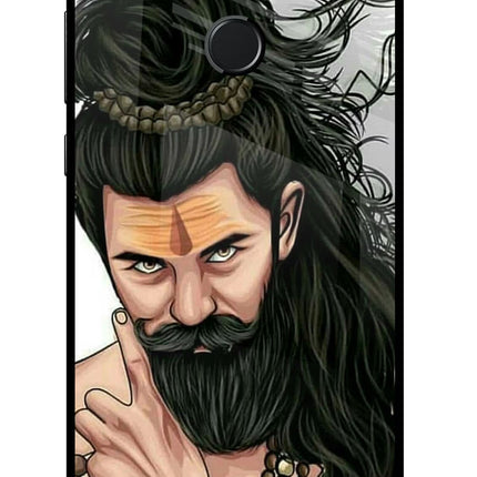 Mahadev Honor 9N Glass Case Back Cover by Casekaro