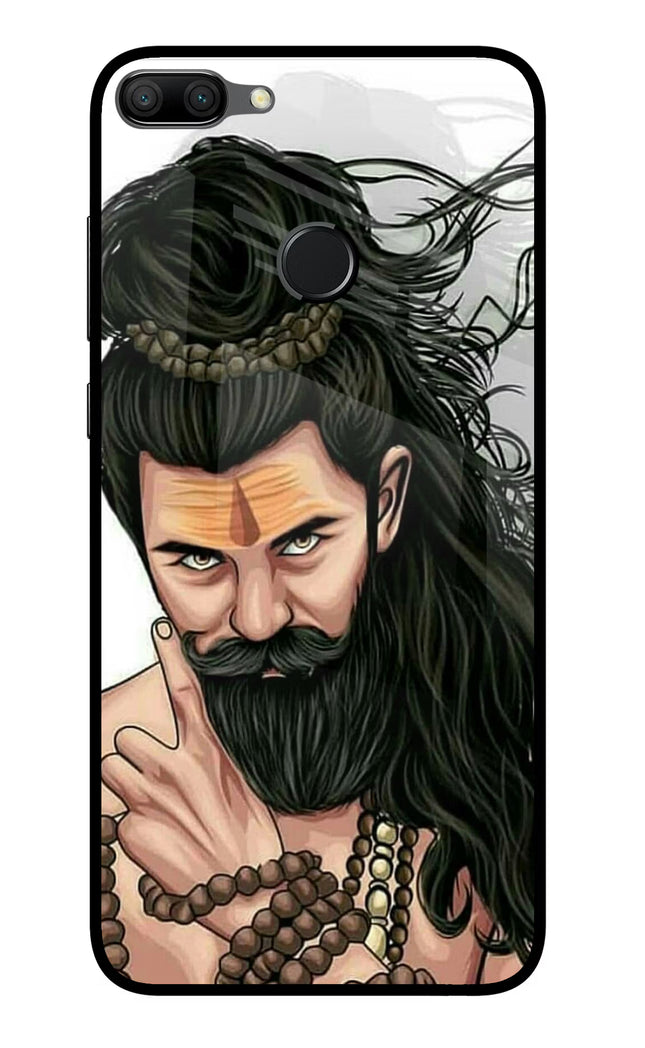 Mahadev Honor 9N Glass Case Back Cover by Casekaro
