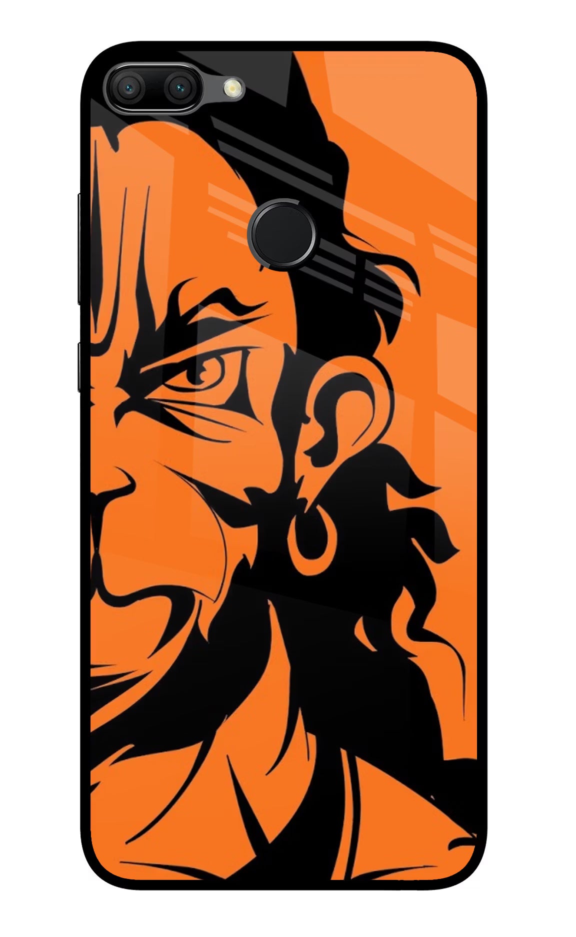 Hanuman Honor 9N Glass Case Back Cover by Casekaro