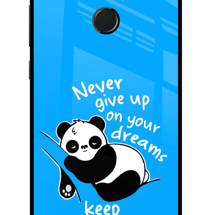 Keep Sleeping Honor 9N Glass Case Back Cover by Casekaro