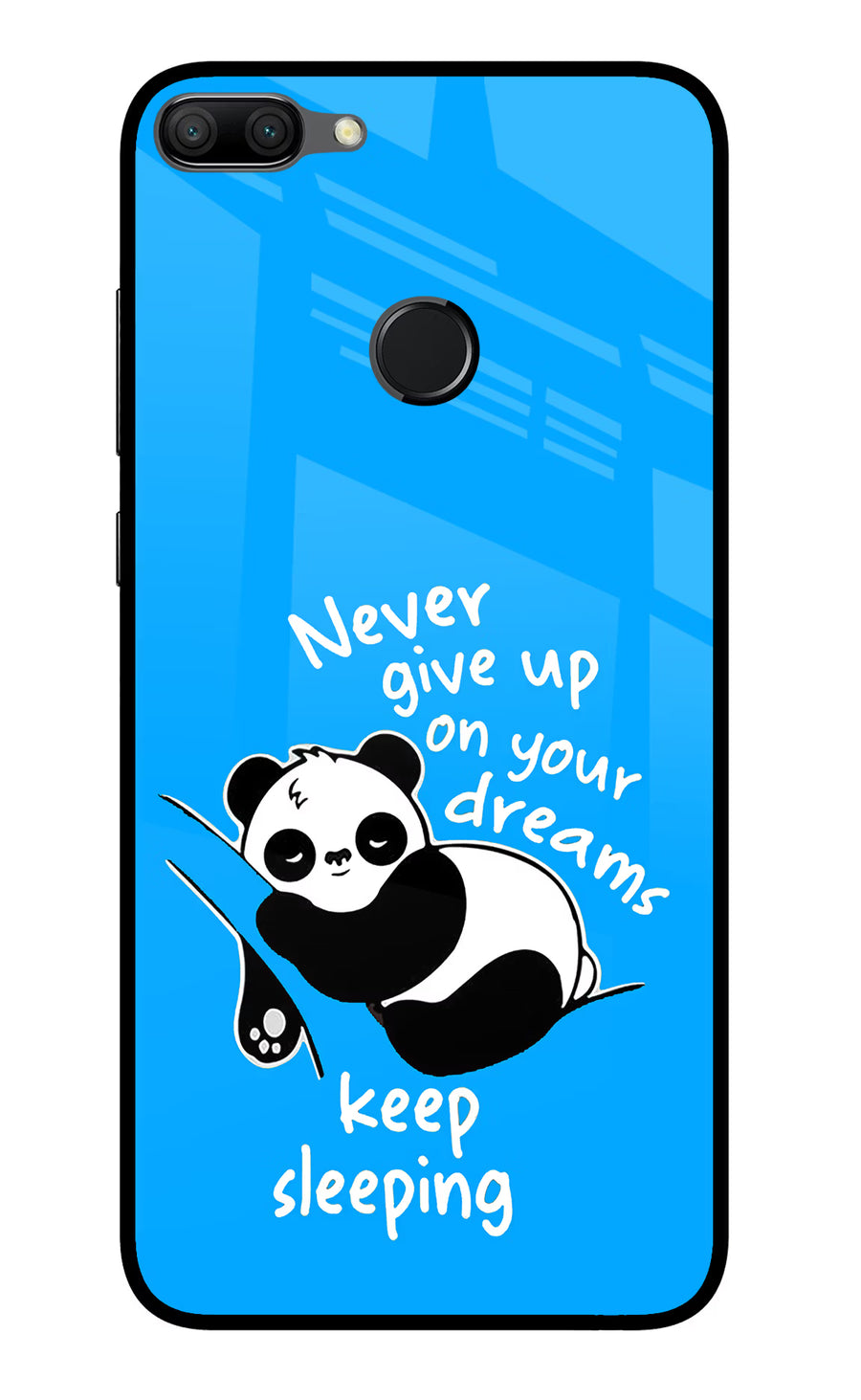 Keep Sleeping Honor 9N Back Cover, Glass case