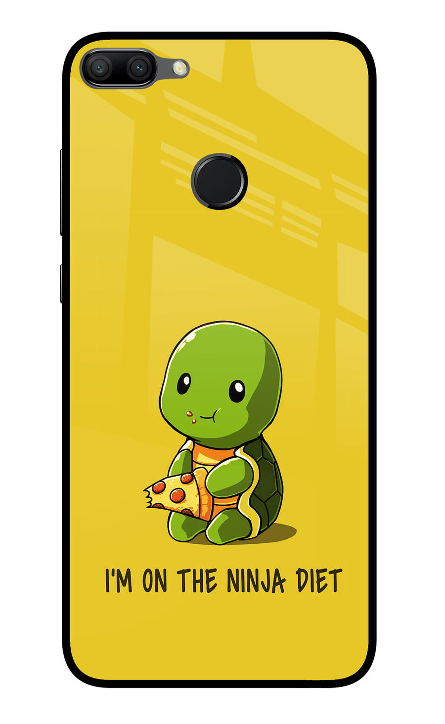 I'm on Ninja Diet Honor 9N Back Cover, Glass case
