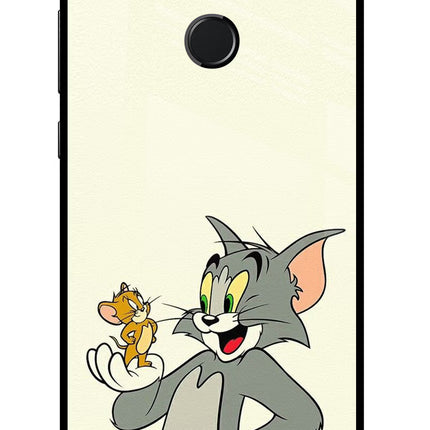 Tom & Jerry Honor 9N Glass Case Back Cover by Casekaro