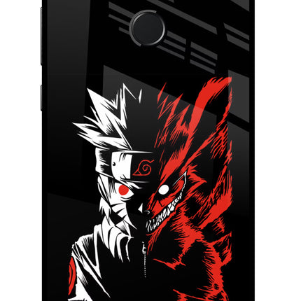 Naruto Two Face Honor 9N Glass Case Back Cover by Casekaro