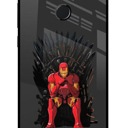 Ironman Throne Honor 9N Glass Case Back Cover by Casekaro