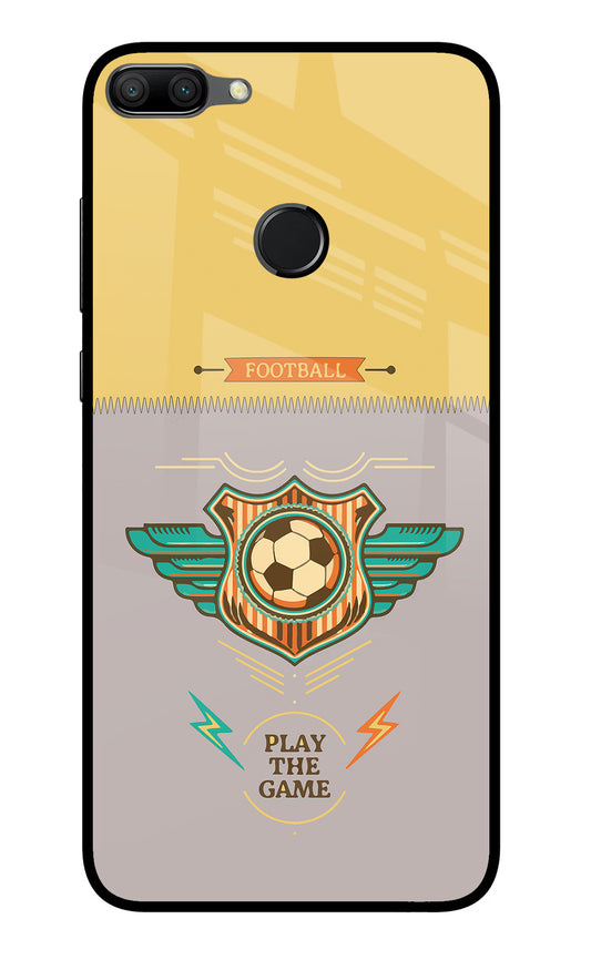 Football Honor 9N Glass Case