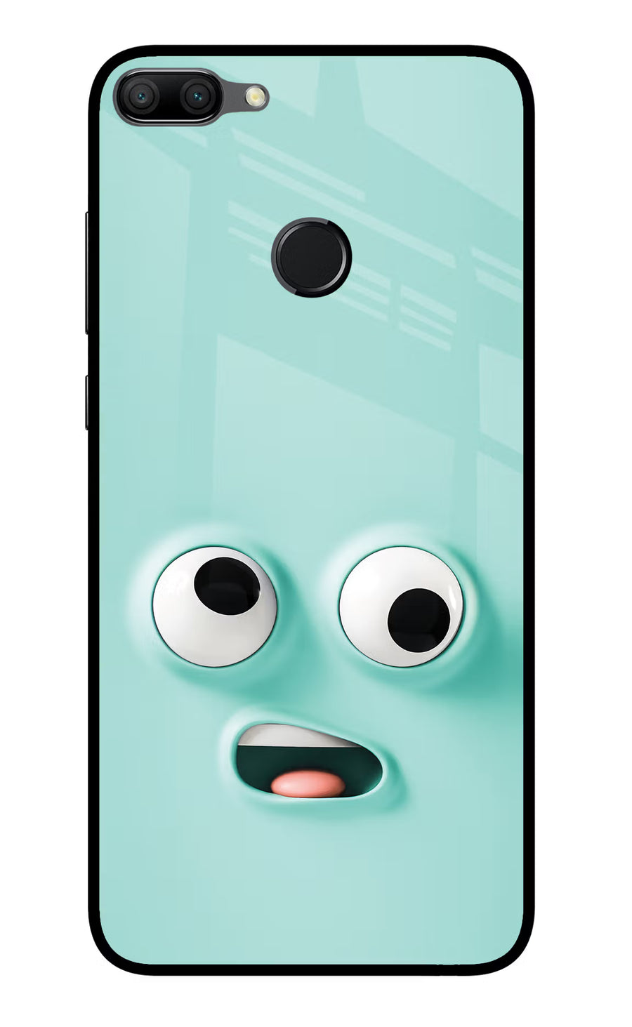 Funny Cartoon Honor 9N Back Cover, Glass case