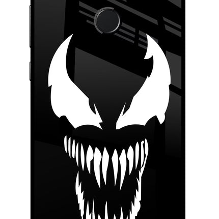Venom Honor 9N Glass Case Back Cover by Casekaro