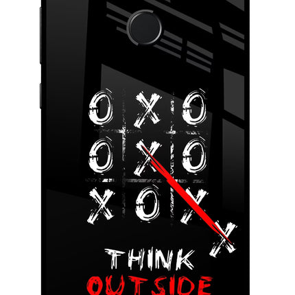 Think out of the BOX Honor 9N Glass Case Back Cover by Casekaro
