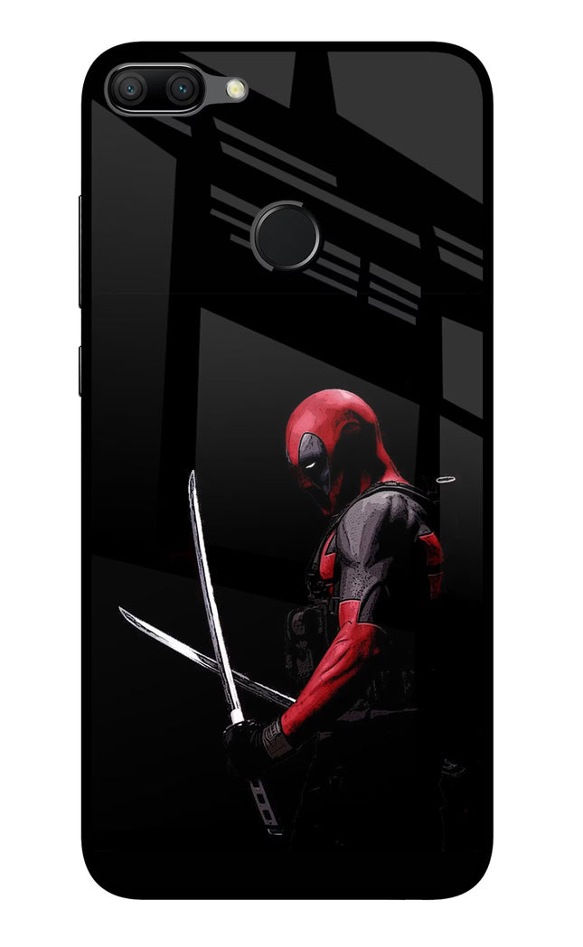 Deadpool Honor 9N Glass Case Back Cover by Casekaro