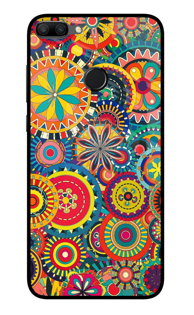 Gol Gol Art Honor 9N Glass Case Back Cover by Casekaro