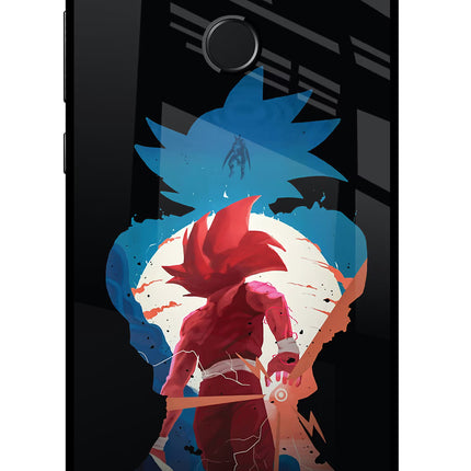 Goku Honor 9N Glass Case Back Cover by Casekaro