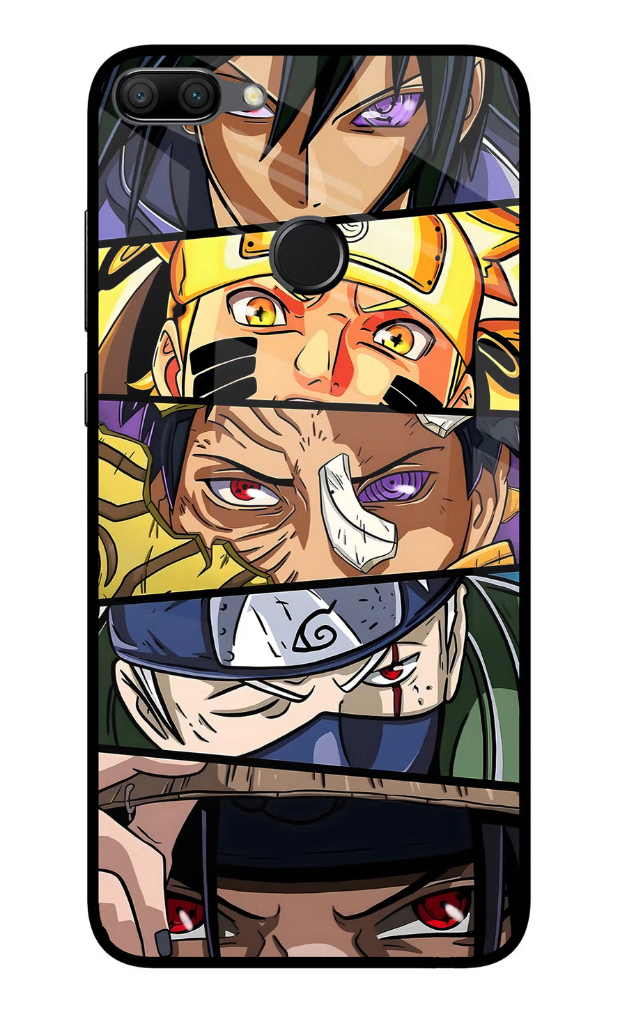 Naruto Character Honor 9N Back Cover, Glass case
