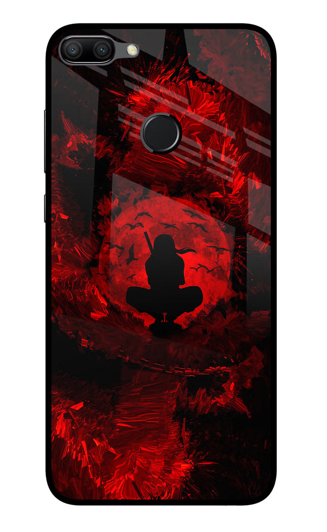 Itachi Uchiha Honor 9N Glass Case Back Cover by Casekaro