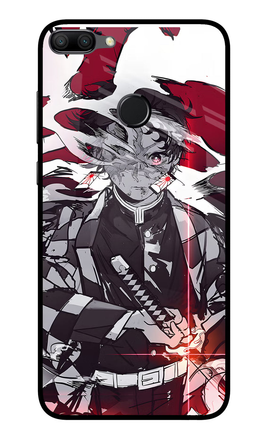 Demon Slayer Honor 9N Back Cover, Glass case