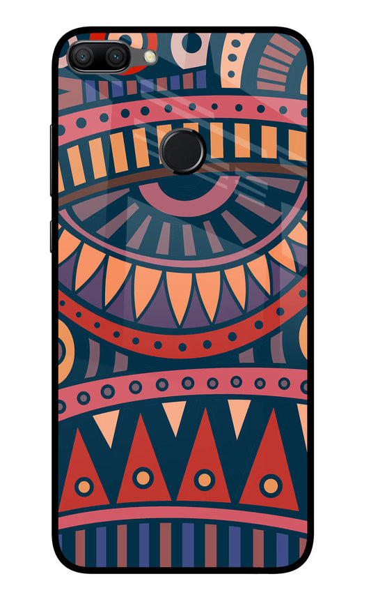 African Culture Design Honor 9N Glass Case