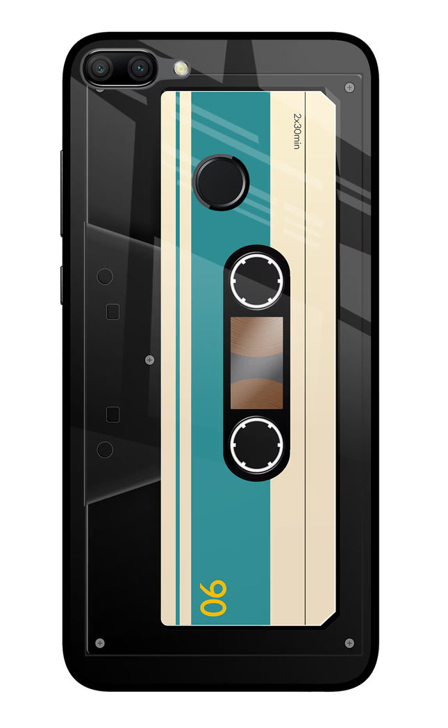 Cassette Honor 9N Glass Case Back Cover by Casekaro