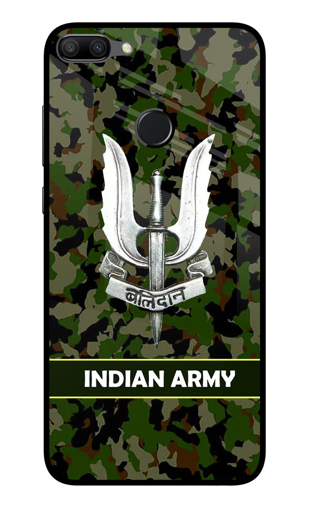 Balidan Indian Logo Honor 9N Glass Case Back Cover by Casekaro