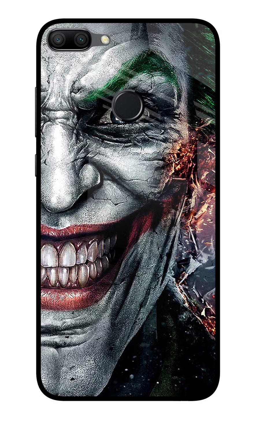 Joker Cam Honor 9N Back Cover, Glass case