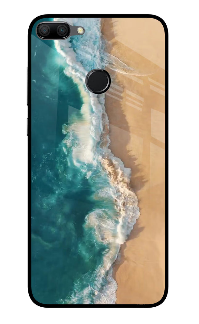 Ocean Beach Honor 9N Glass Case Back Cover by Casekaro