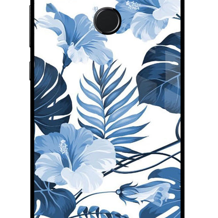 Fabric Art Honor 9N Glass Case Back Cover by Casekaro