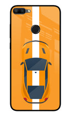 Highway Pursuit Honor 9N Glass Case Back Cover by Casekaro