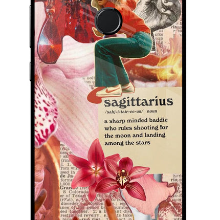 Sagittarius Zodiac Honor 9N Glass Case Back Cover by Casekaro