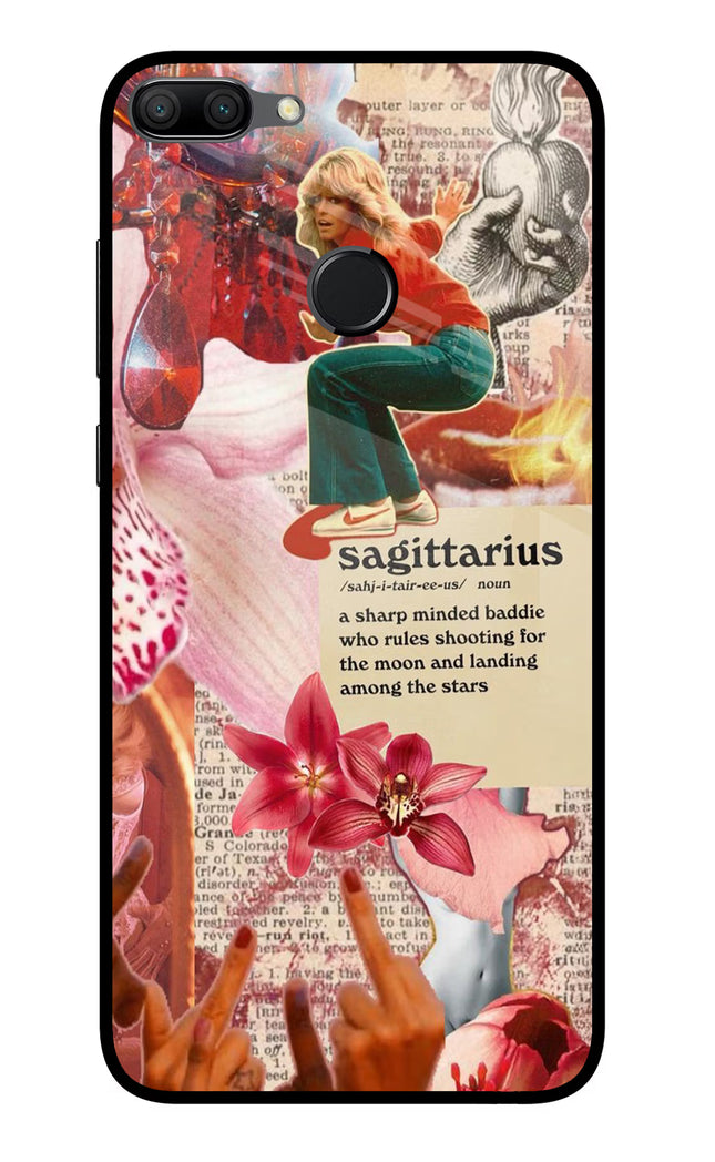 Sagittarius Zodiac Honor 9N Glass Case Back Cover by Casekaro