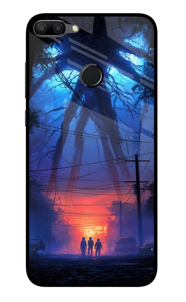 Ordinary Things Shadow Honor 9N Glass Case Back Cover by Casekaro