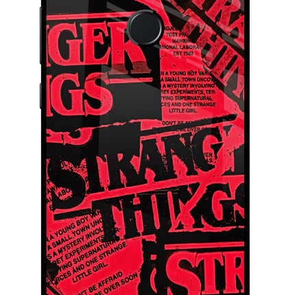 Ordinary Things Honor 9N Glass Case Back Cover by Casekaro
