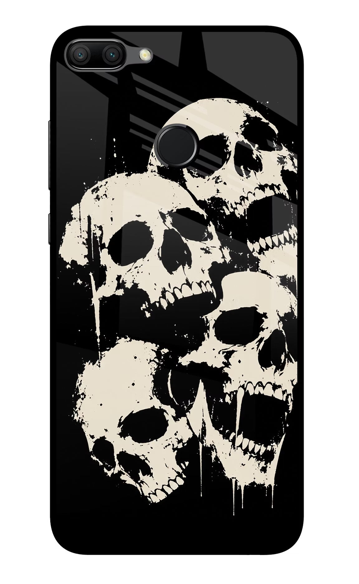Dead Stack Honor 9N Glass Case Back Cover by Casekaro
