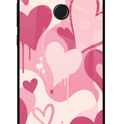 Hearty case Honor 9N Glass Case Back Cover by Casekaro