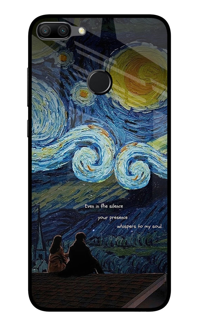 Softcore Honor 9N Glass Case Back Cover by Casekaro