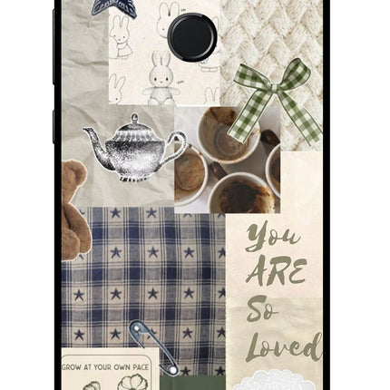 Cookie Honor 9N Glass Case Back Cover by Casekaro