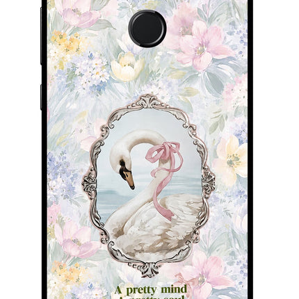 Pretty Mind Pretty Soul Honor 9N Glass Case Back Cover by Casekaro
