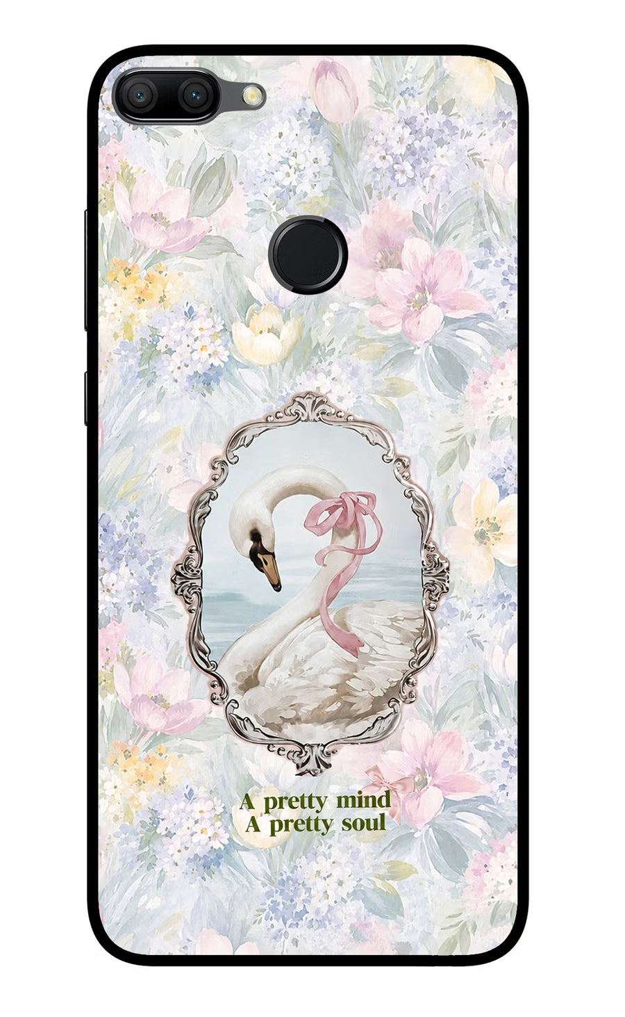 Pretty Mind Pretty Soul Honor 9N Back Cover, Glass case