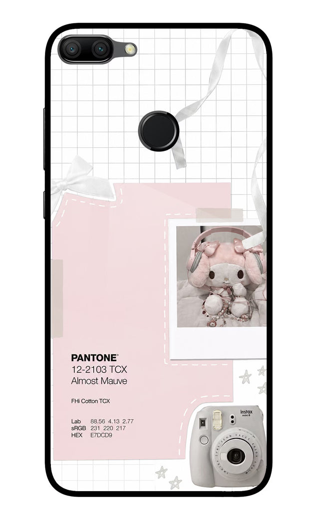 Pantone Asthetic Honor 9N Glass Case Back Cover by Casekaro
