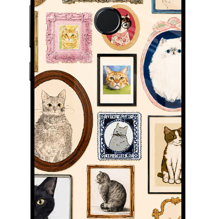 Mirror Cats Honor 9N Glass Case Back Cover by Casekaro
