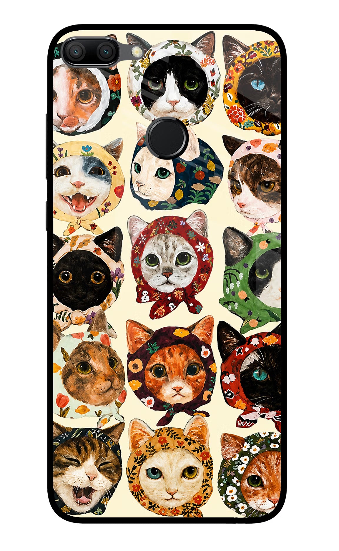 Cool Cat Honor 9N Glass Case
