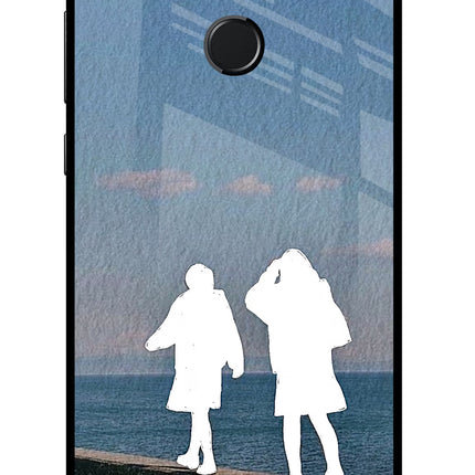 Coastal Dream Honor 9N Glass Case Back Cover by Casekaro