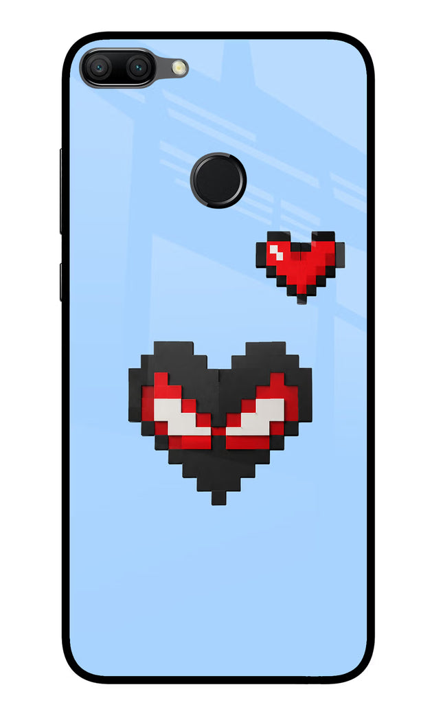 Peter Heart Honor 9N Glass Case Back Cover by Casekaro
