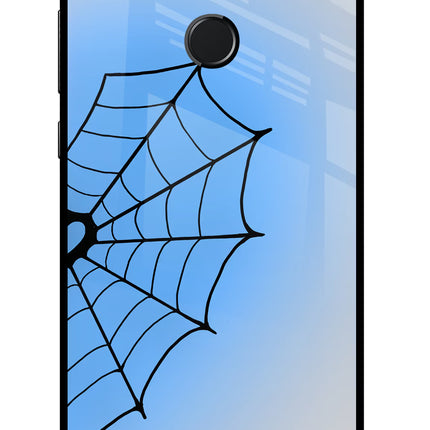Blue Web Honor 9N Glass Case