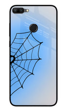 Blue Web Honor 9N Glass Case