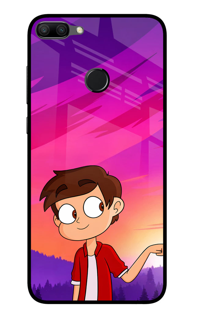 Marco Sunset Honor 9N Glass Case Back Cover by Casekaro