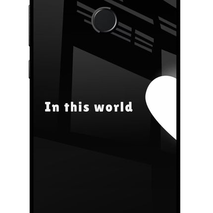 This World Honor 9N Glass Case Back Cover by Casekaro