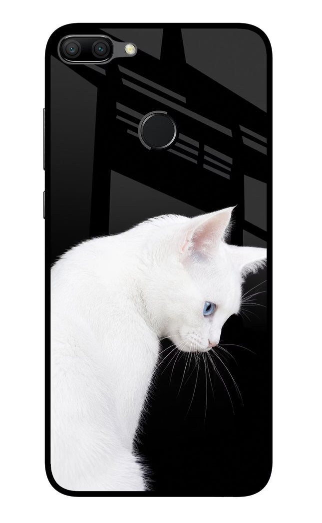 Snow Gaze Honor 9N Glass Case Back Cover by Casekaro