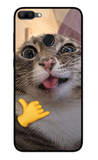 Silly Cat Call Honor 9N Glass Case