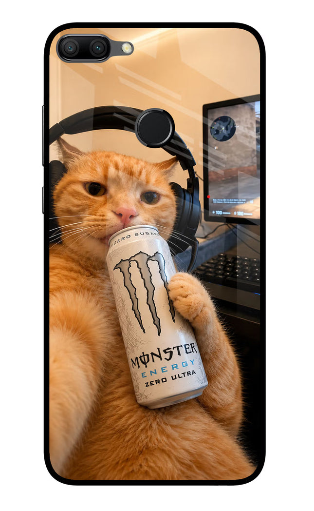Gamer Cat Energy Honor 9N Glass Case